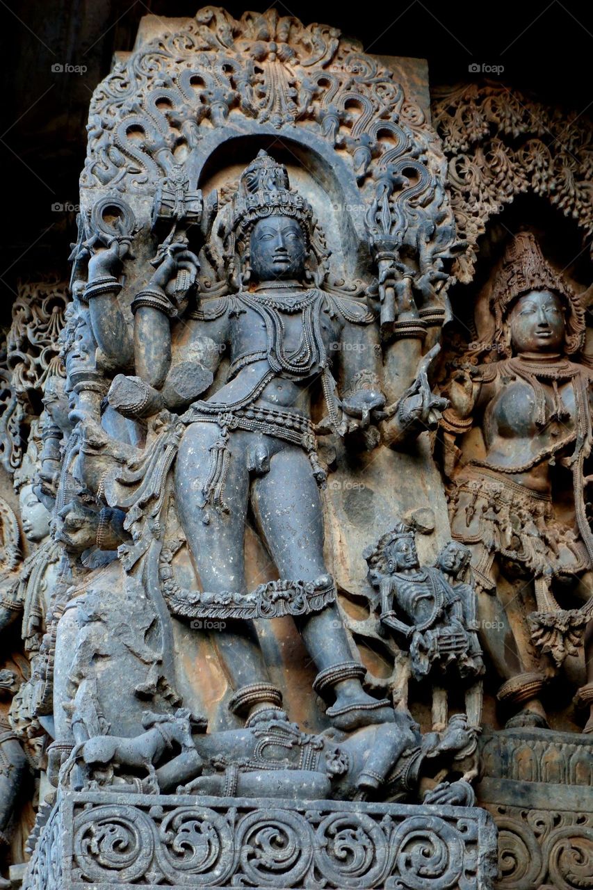 Fine art  - Sculpture  - Hoysala