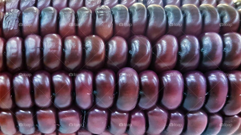 Corn name SiamRuby can eat raw clean foods