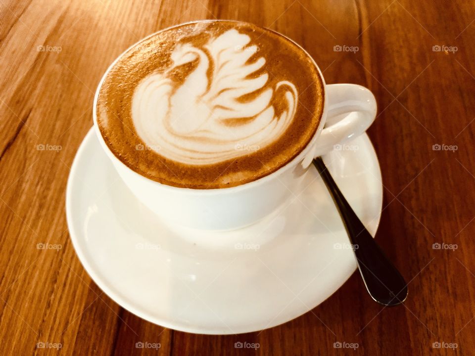 Swan cappuccino 