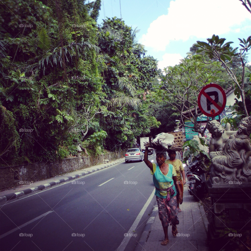 forest path workers bali by brunhilda