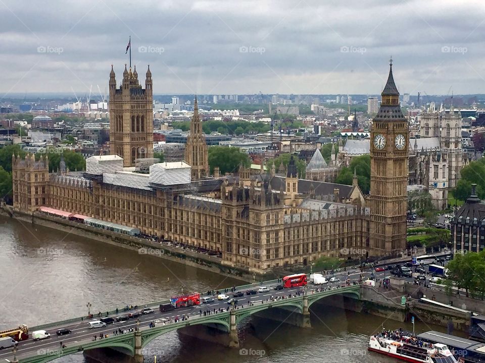 Beautiful view of London, UK