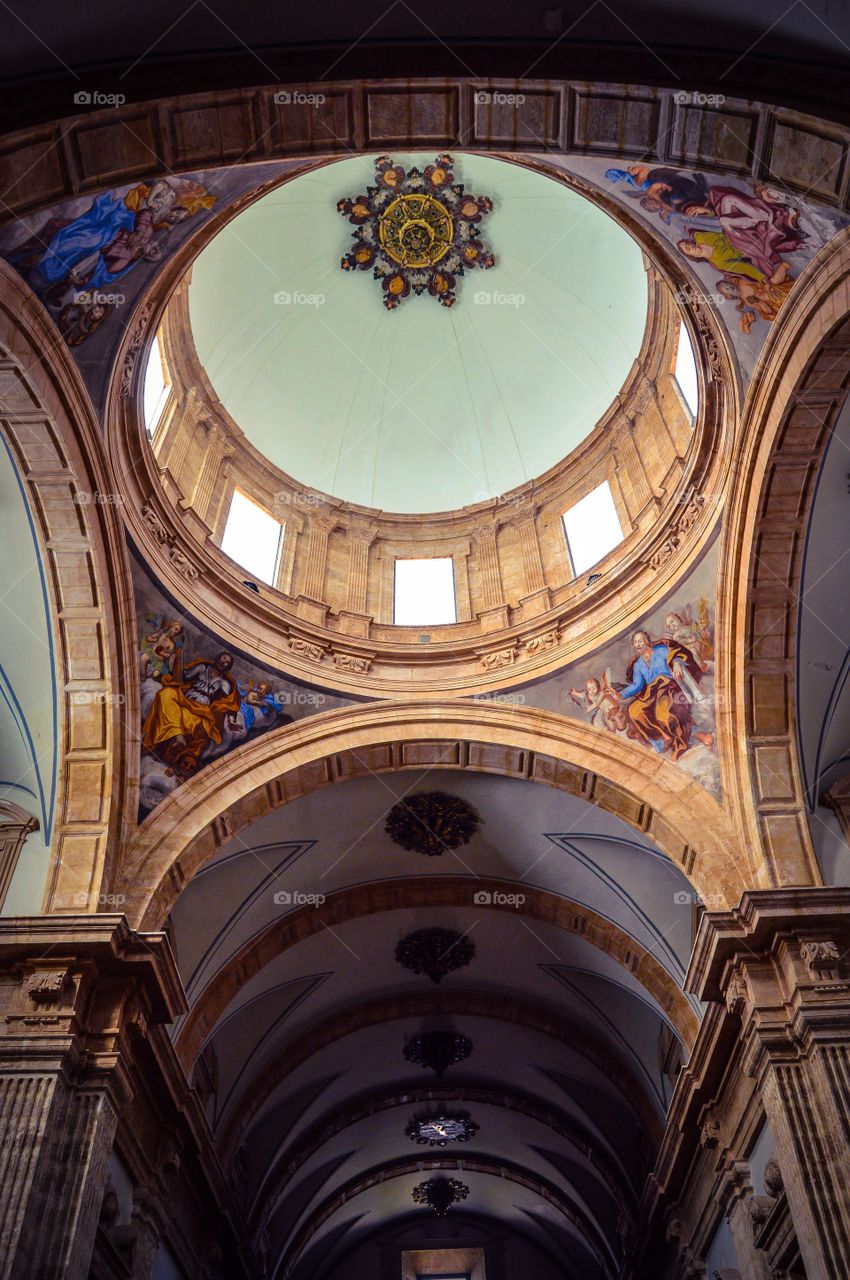 Interior Iglesia del Monasterio de San Miguel de los Reyes (Valencia - Spain)
