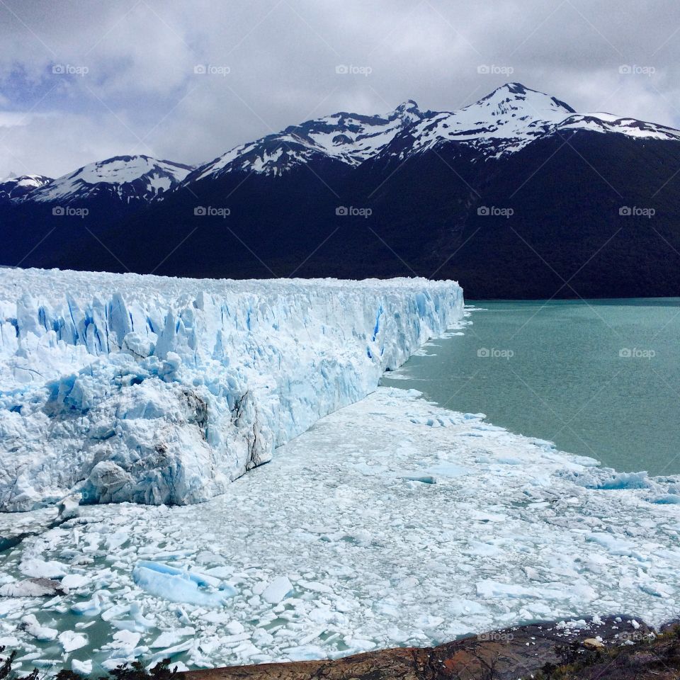 Patagonia Glaciers. Perrito Moreno Glacier