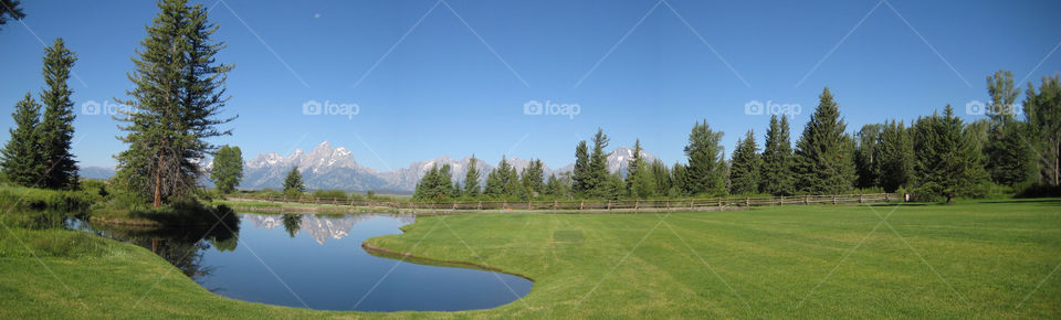 mountains wyoming grand tetons moose head ranch by Romulus66