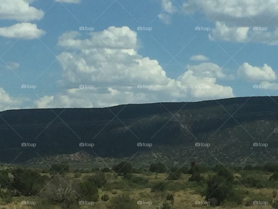 Cloud cover shadows