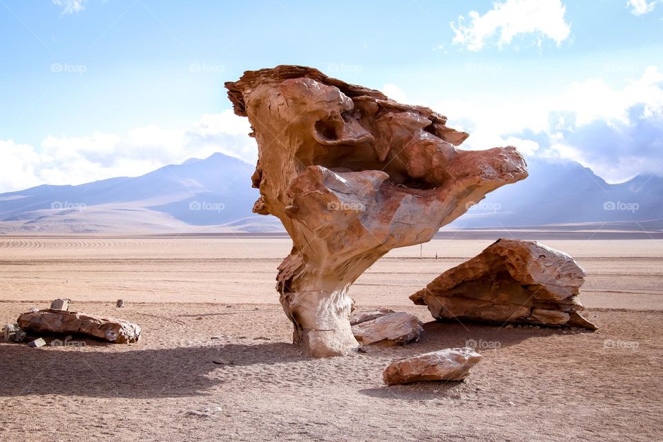 Rock formation, Bolivia