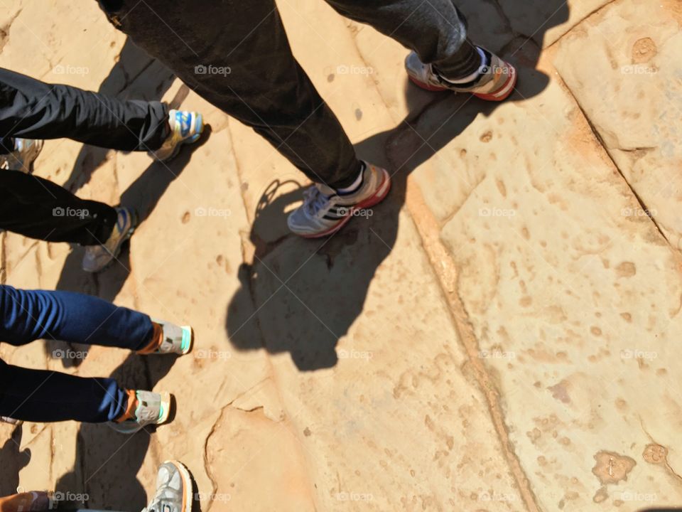 Leave nothing but footprints 