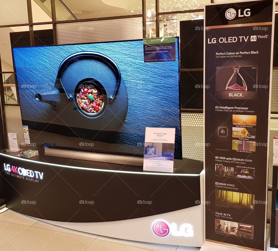 LG OLED 4K television