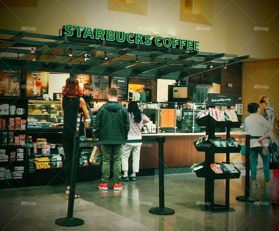 Starbucks Stand