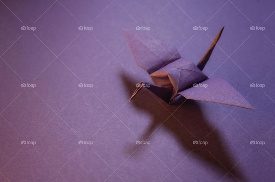 purple: paper folding