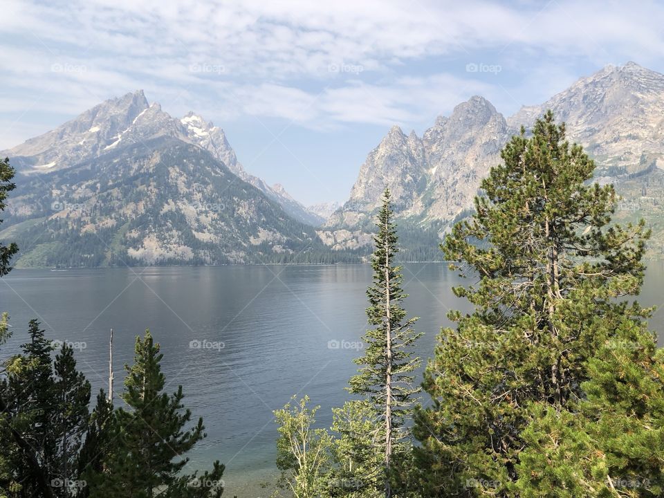 Beautiful landscapes of Grand Teton in Wyoming! 