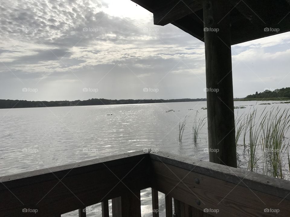 Water, Lake, No Person, Reflection, Bridge