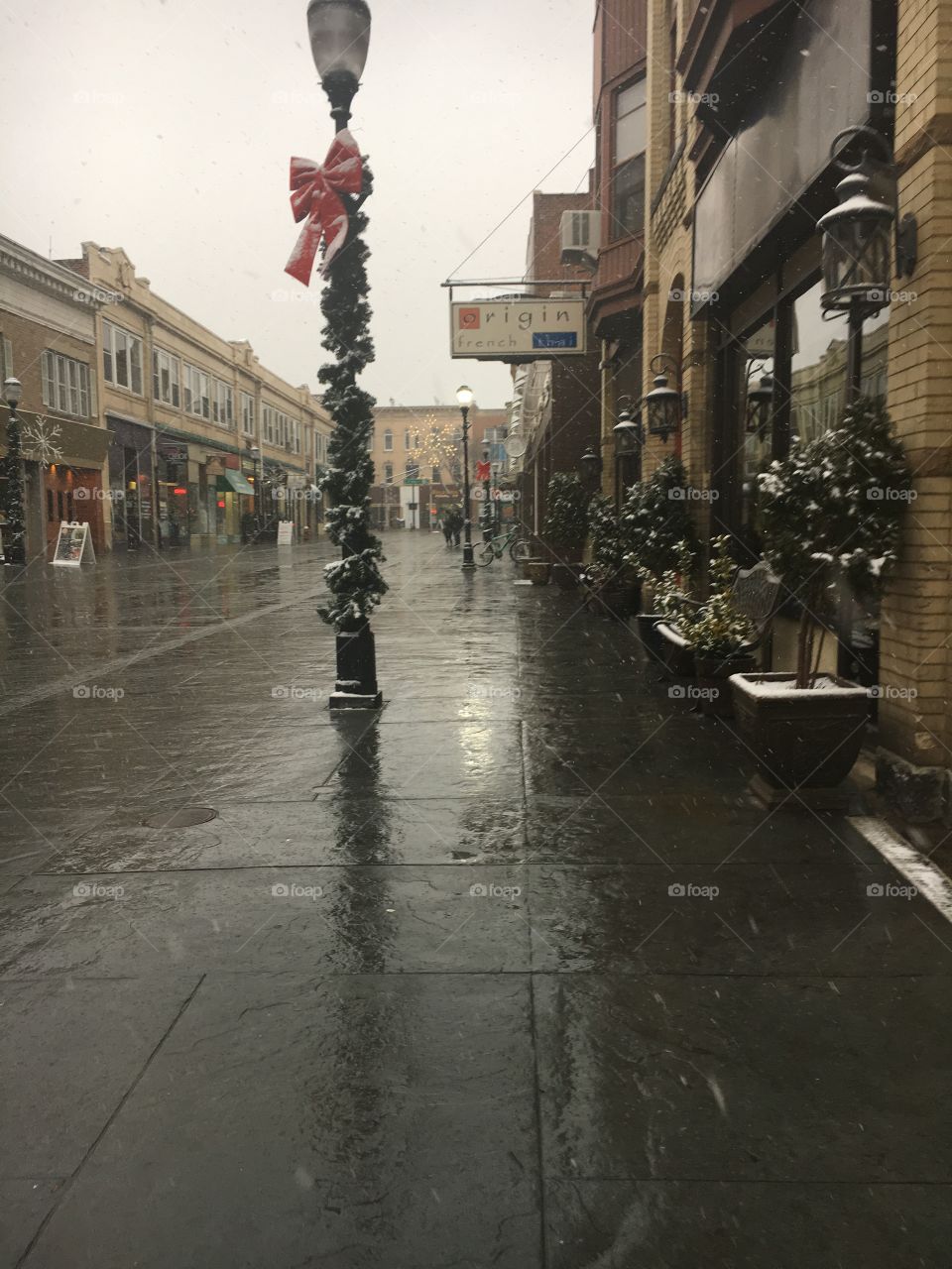 Snowy Day In the City