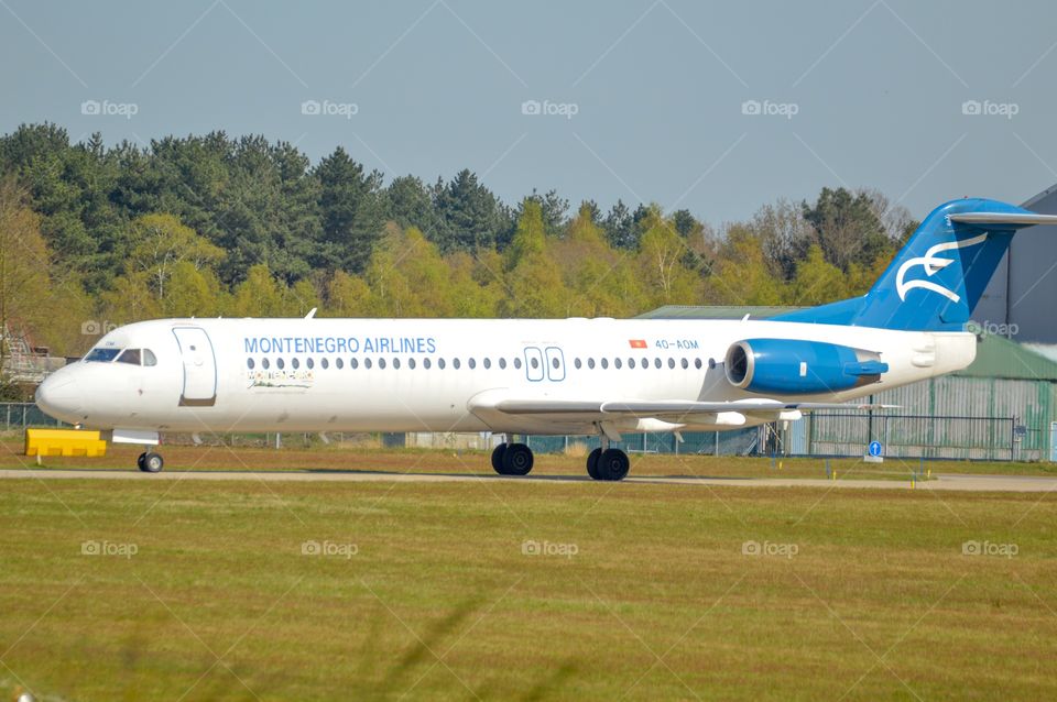 F100 Montenegro airlines