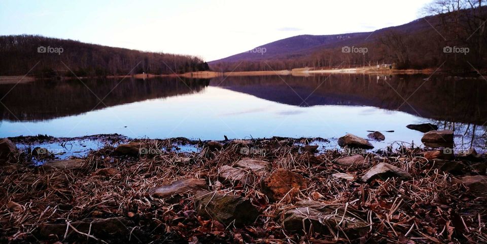 Greenbrier Lake - Shot from the shore