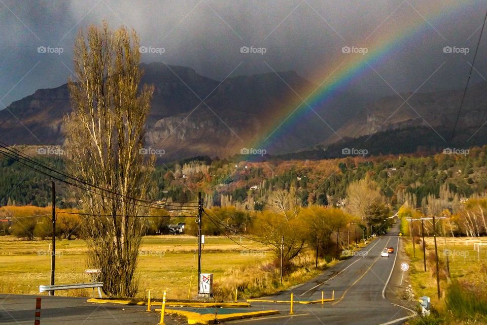 lluvia inesperada