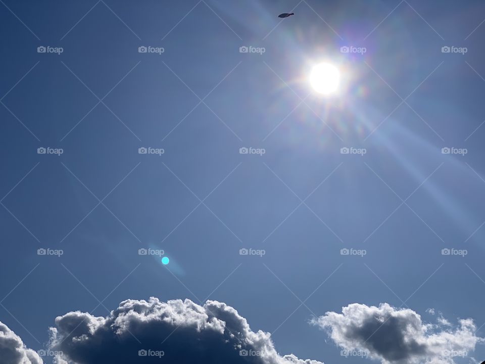 Clouds within the sky