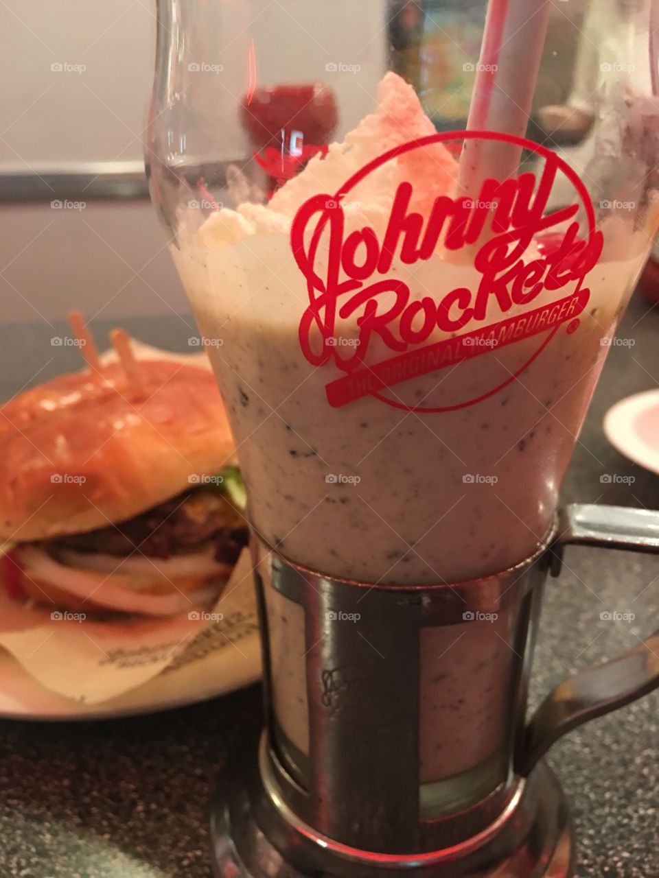 Burger & Shake at Johnny Rockets