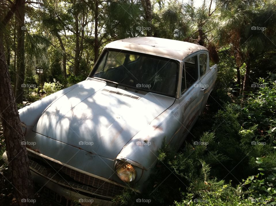 Ford Anglia-Harry Potter Wizarding World at Universal Studios 