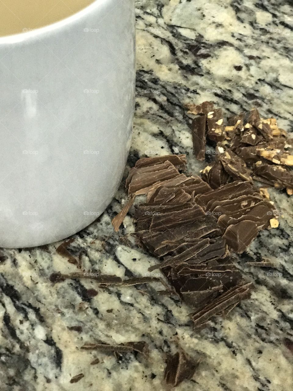 Coffee and chocolate 