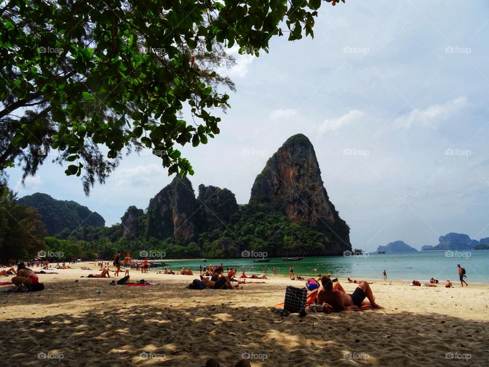 Vacation time beach time