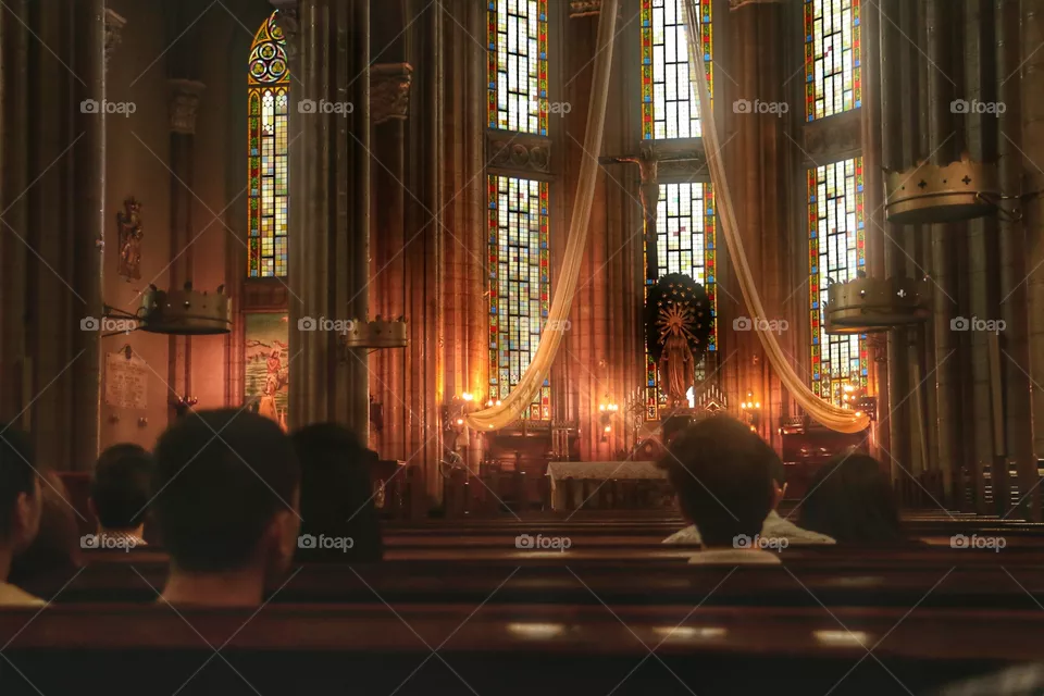 praying