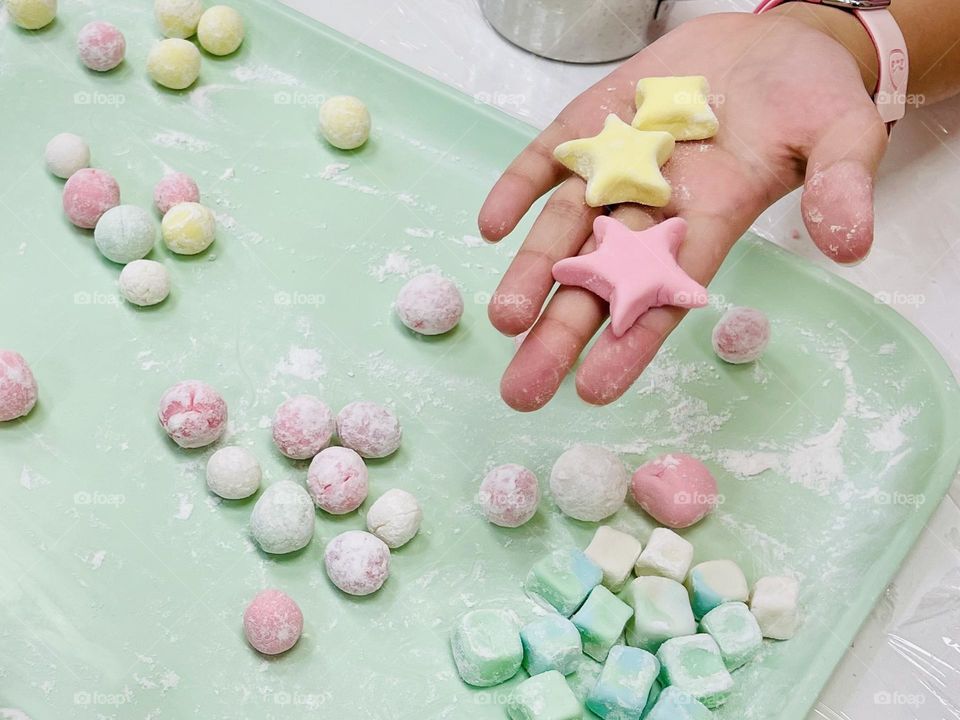 Making the tangyuans