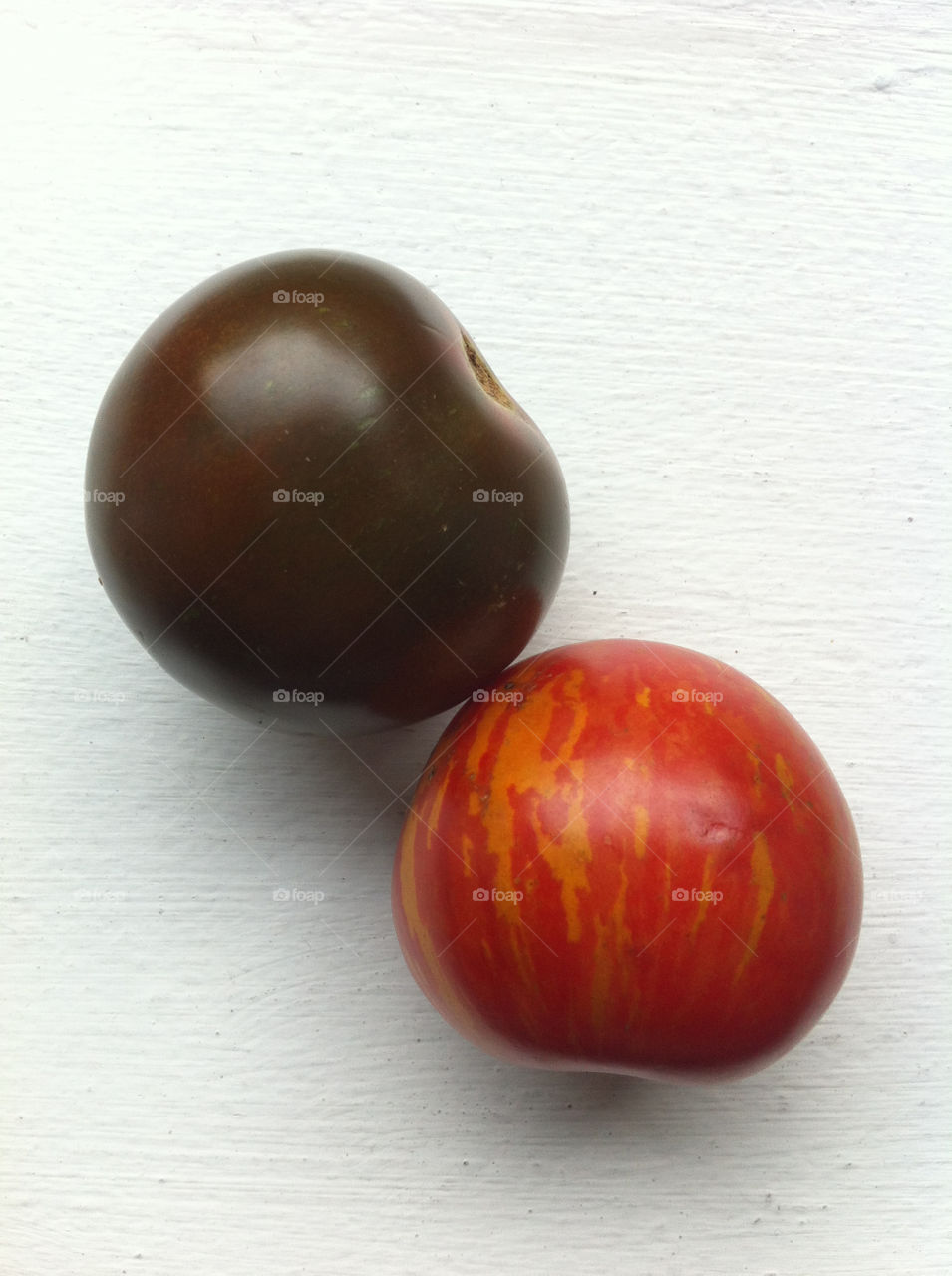 red summer tomatoes vegetables by mhavertj