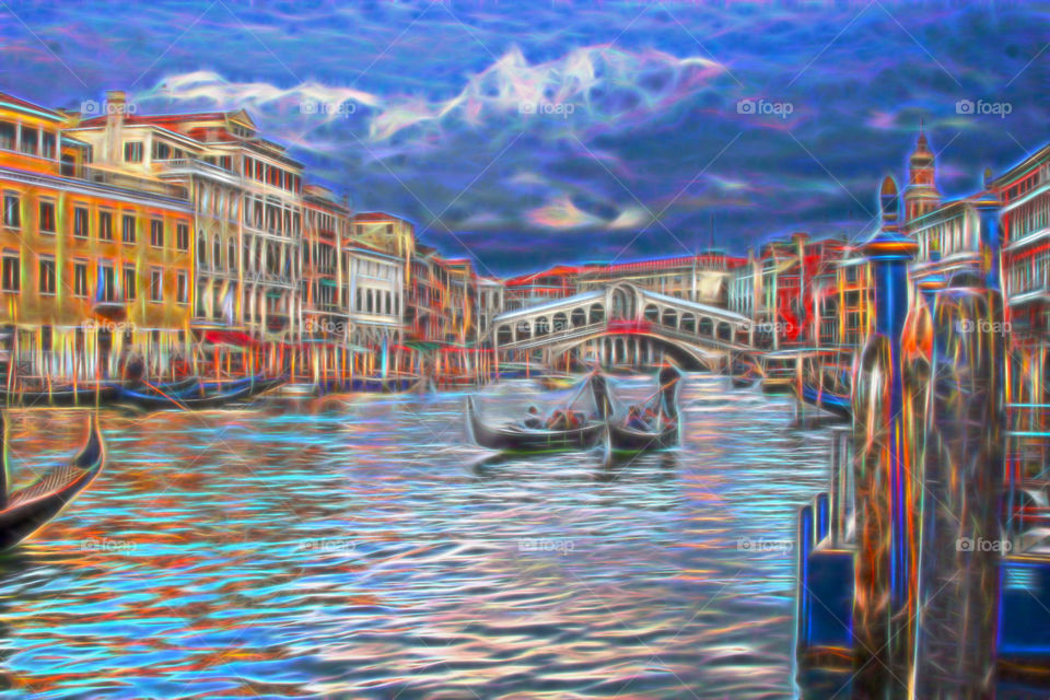 Venice Italy, Abstract