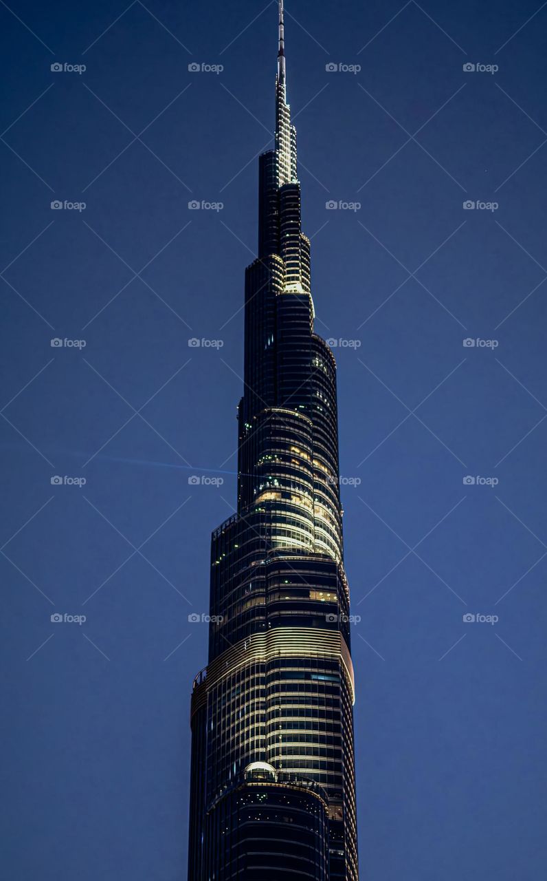 tallest building in the world against a clear sky