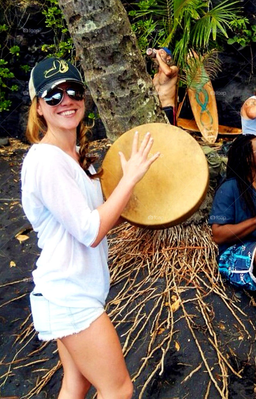 Fun with the Hawaiian Locals!