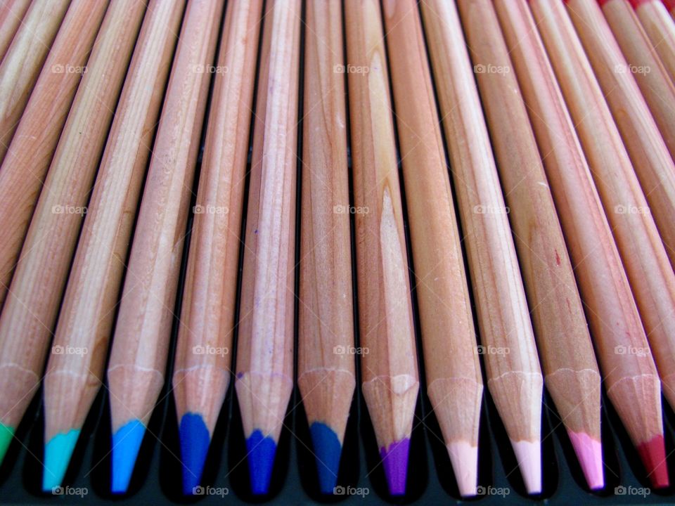 Colored pencils