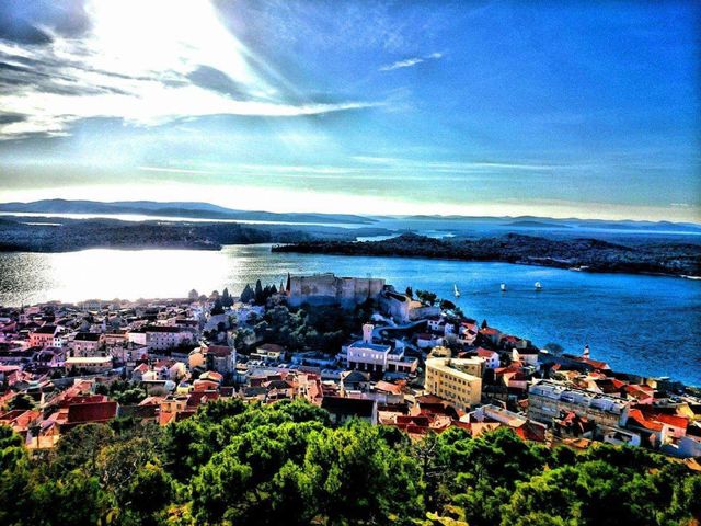 Šibenik city  from Croatia