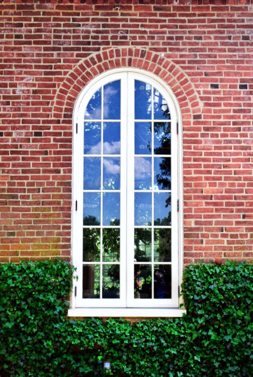 brick and window