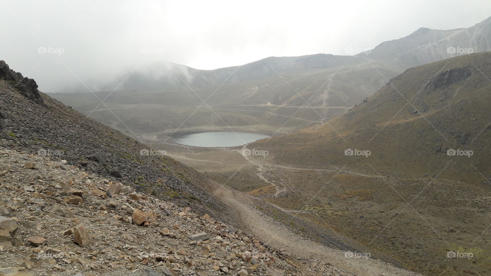 Laguna del volcán Toluca México 2
