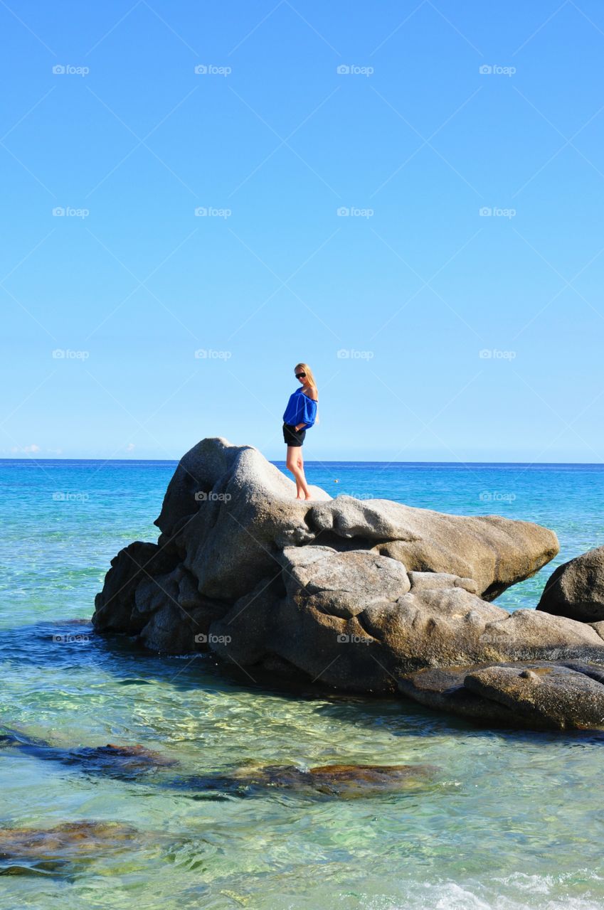 Sardinia island view 