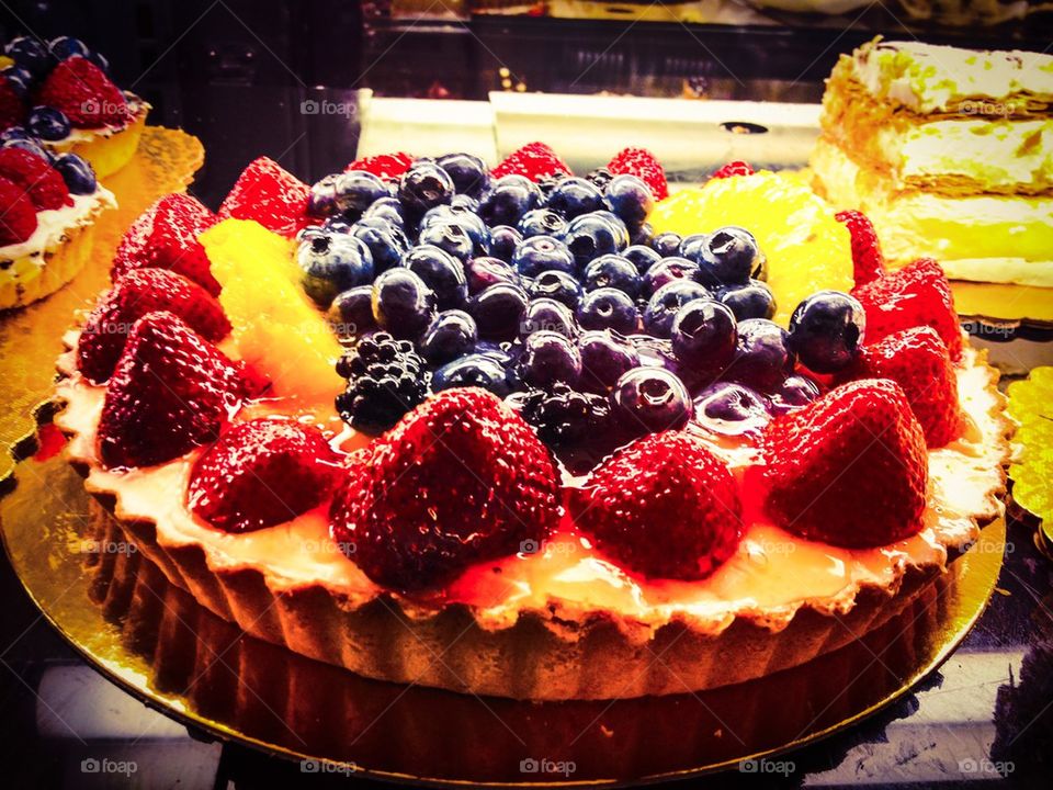 Fruit tart