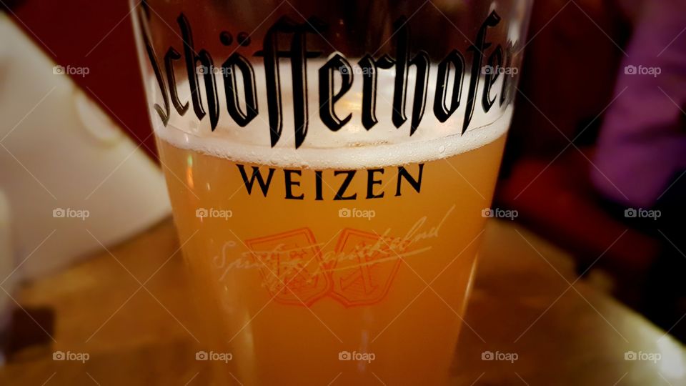 Weizen beer in Dusseldorf.... best beer of the europe..... come to try.....draft beer