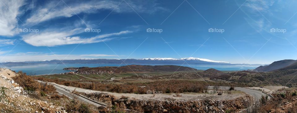 Ohrid Lake Panorama