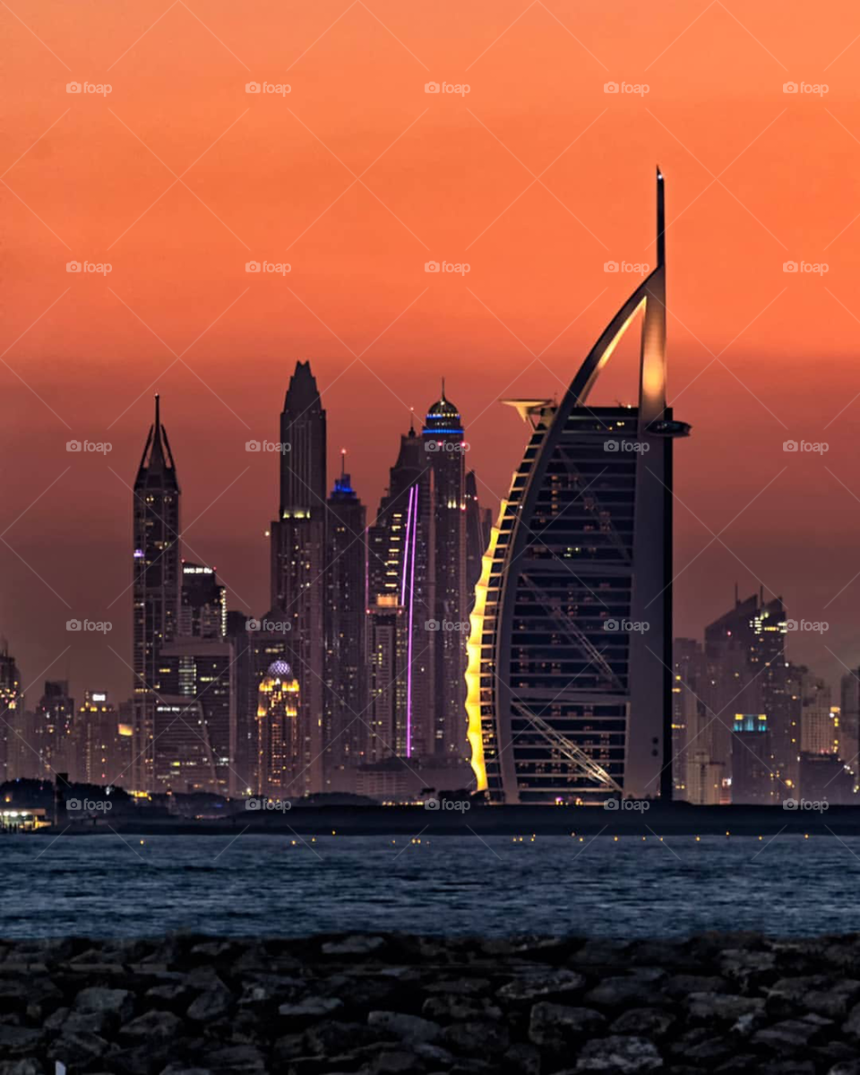 Burj Al Arab Sunset (Dubai)
