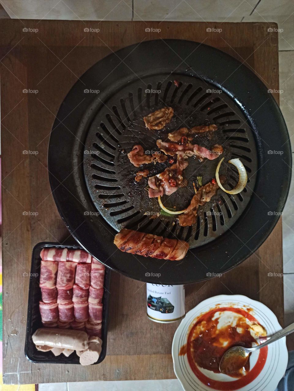 healthy food suc*ks it's barbeque time