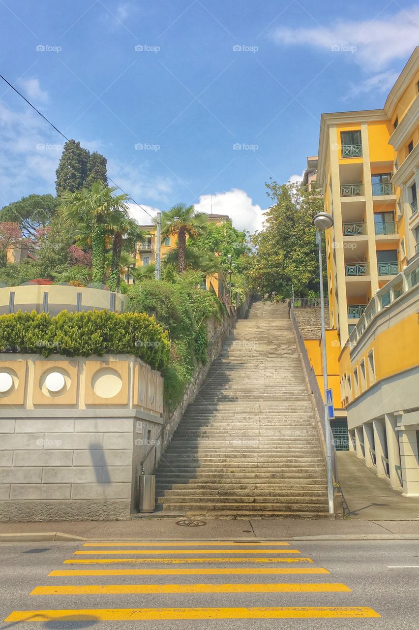 Lugano cityscape 