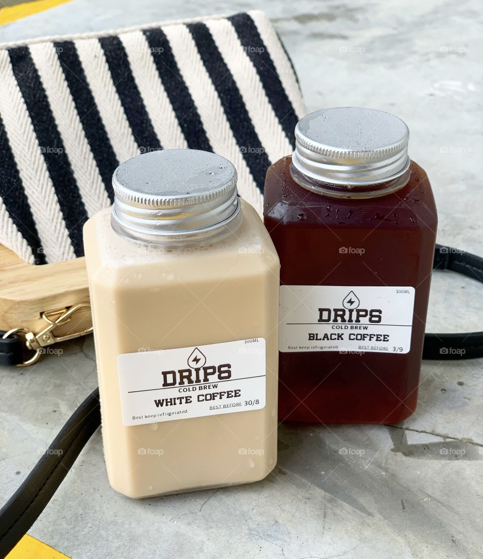 Coldbrew coffee series in various flavours like black coffee, citrus black, mocha, mocha mint, white coffee and caramel latte