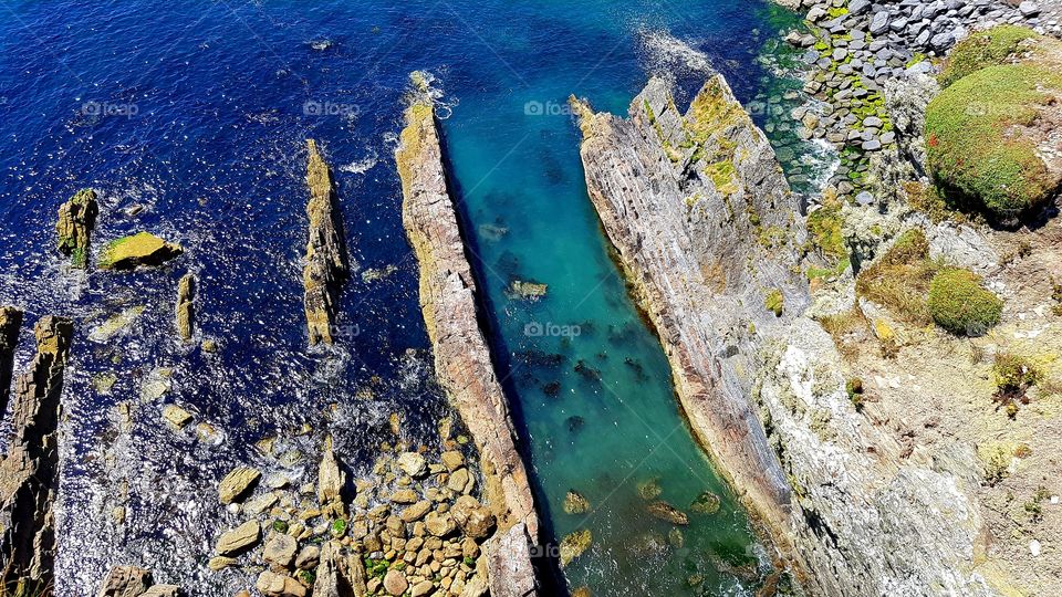 The view from above. Ireland