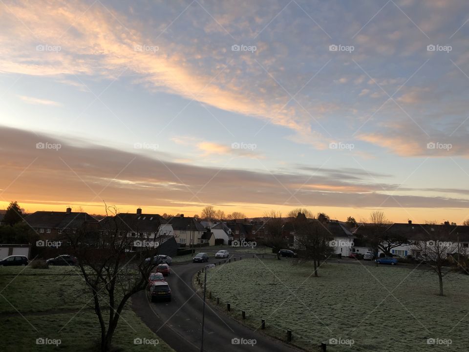 Beautiful frosty morning 