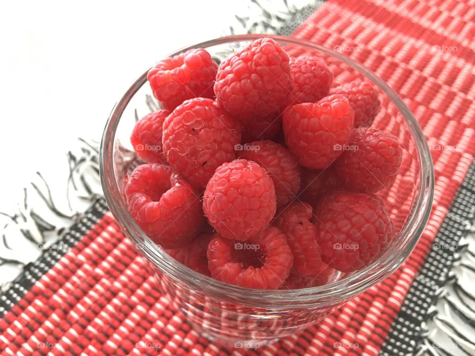 Red Raspberries 