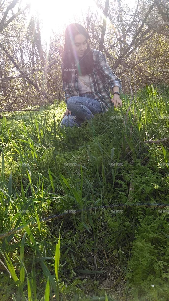 she has light within herself