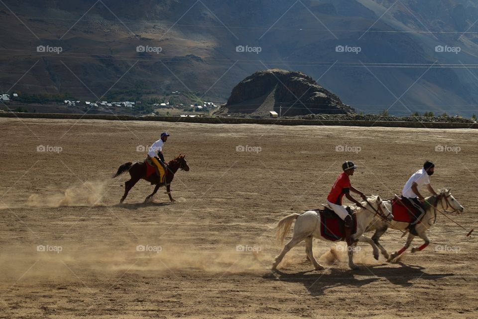 horse polo ,local game