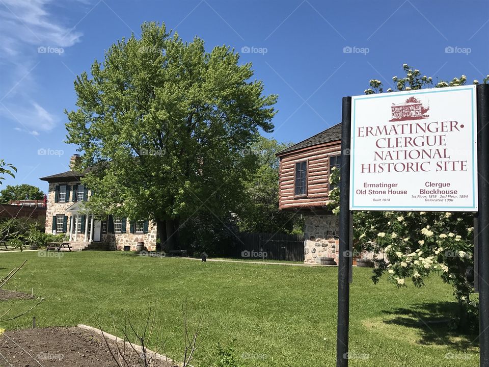 Ermatinger-Clergue National Historic Site in Sault Ste. Marie