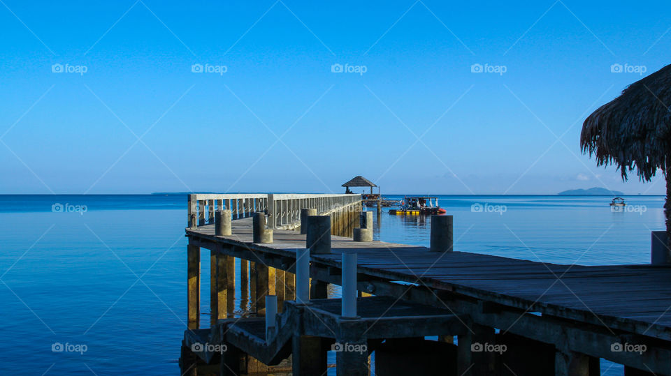 evening on the beach